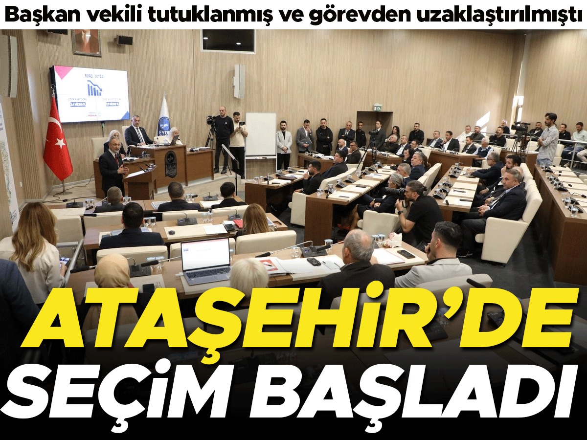 Ataşehir Belediyesi'nde Başkan Vekili Seçimi: CHP Meclis Toplantısına Katılmadı