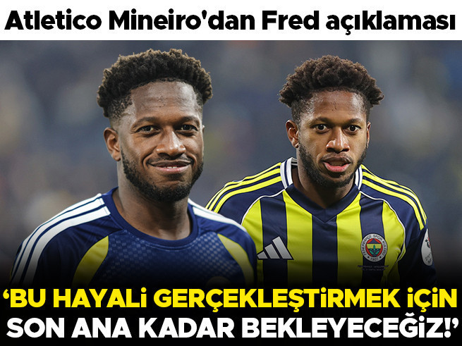 Atletico Mineiro'dan Fred Transferi İçin Resmi Açıklama