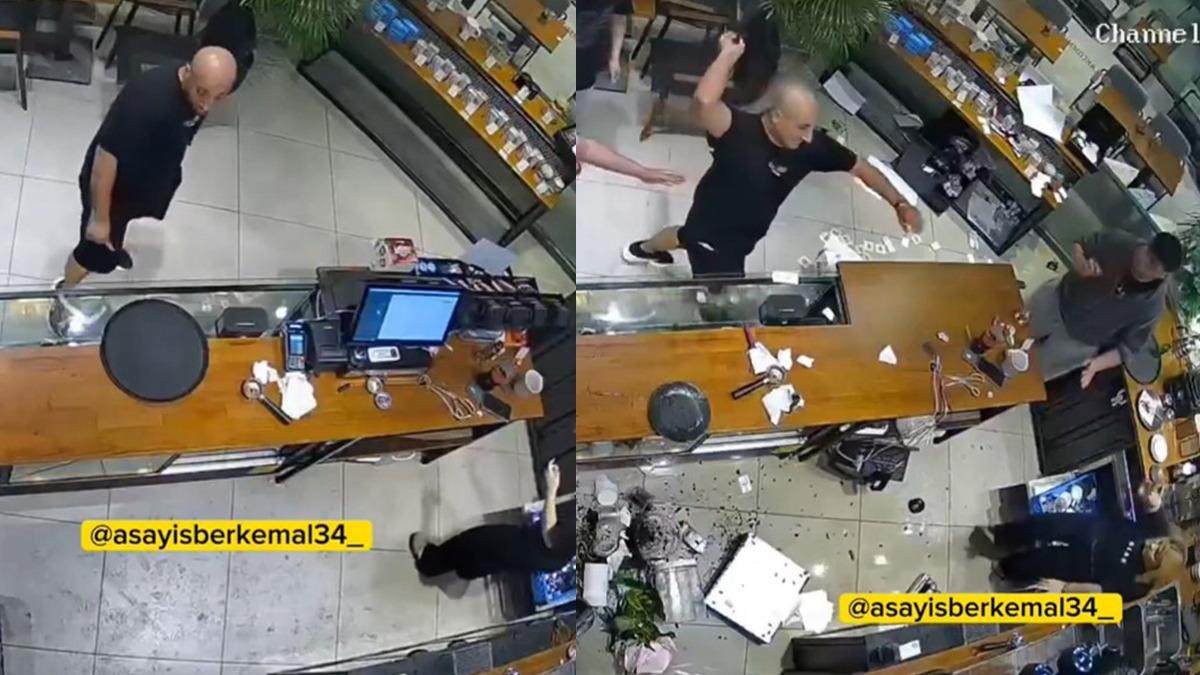 Avcılar'daki kafede limonata kavgası: Müşteri kafayı sıyırdı