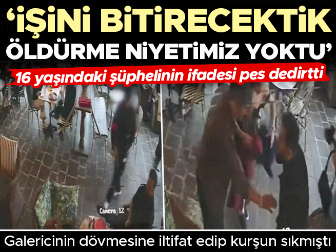 AVM'de galericiyi vuran şüpheli: İşini bitirecektik öldürme niyetimiz yoktu