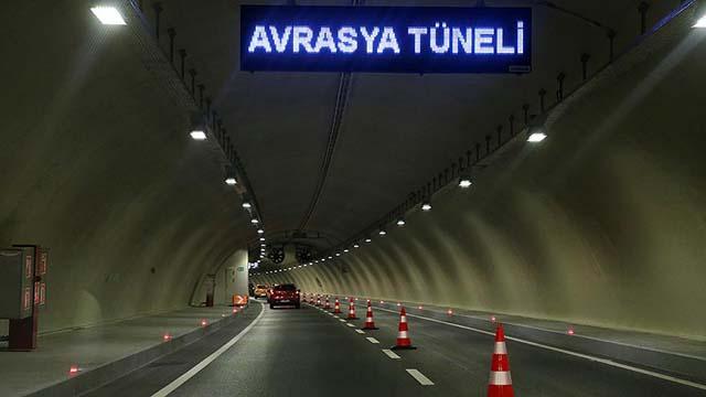 Avrasya Tüneli'nde yeni rekor: Günde 94 bin 489 araç geçti