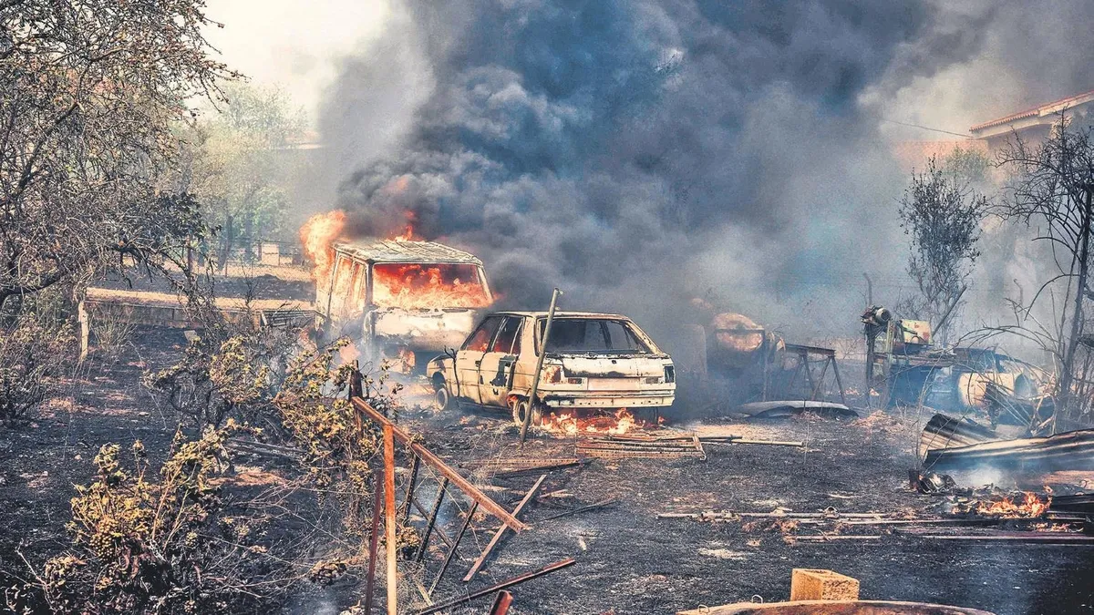 Avrupa'da Yangın Kabusu: Fransa ve İspanya Alevlerle Mücadelede