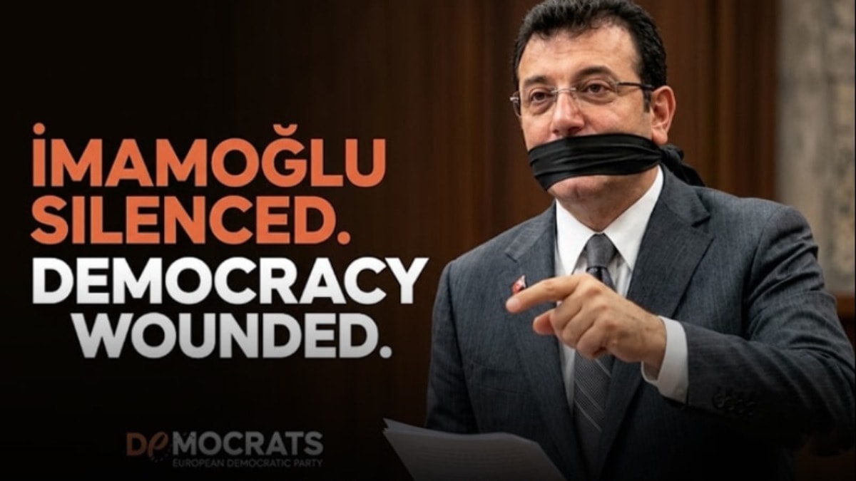 Avrupalı Demokratlar: İmamoğlu Susturuldu, Demokrasi Yaralandı