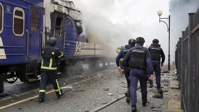 Avrupalı liderlerin ayrılması sonrası Rusya treni vurdu