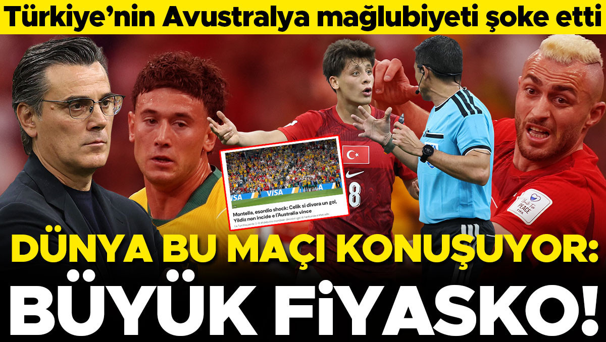 Avustralya Türkiye'yi şok etti: Dünya Kupası'nda ilk sürpriz