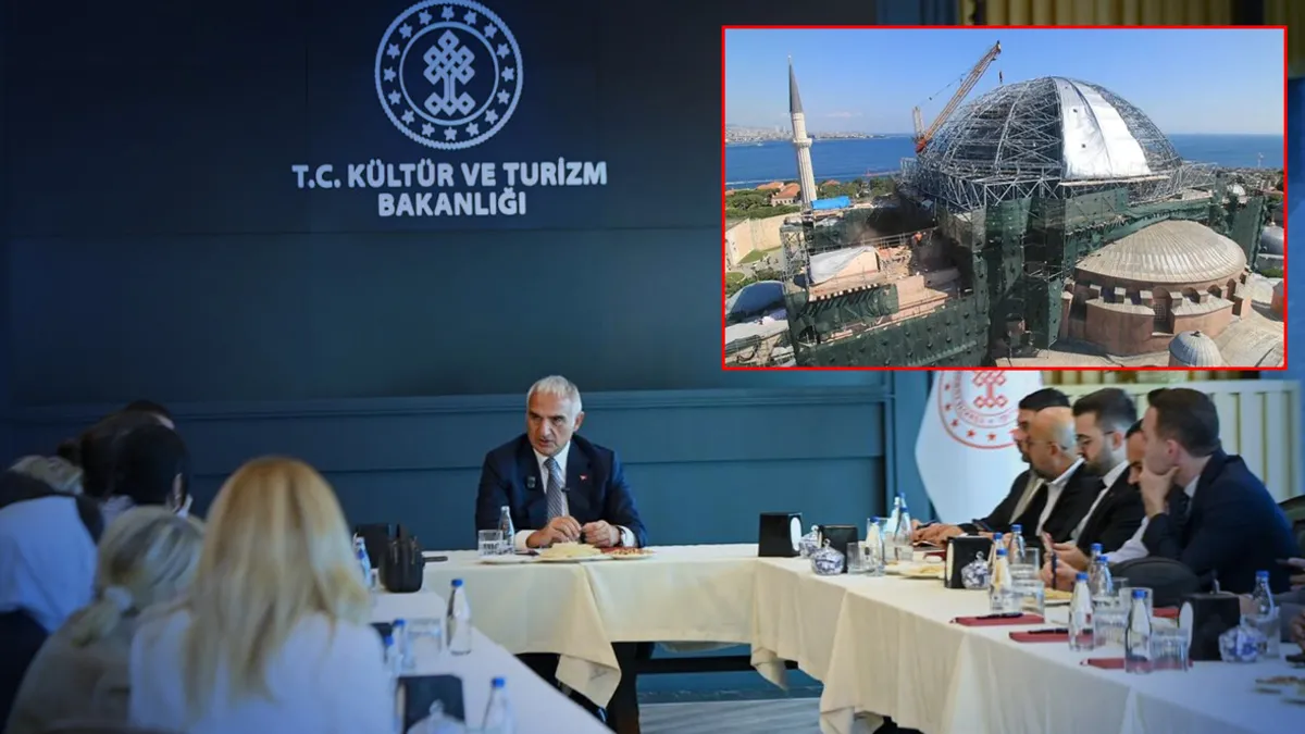 Ayasofya'nın Altında 9 Km'lik Tünel: Bakan Ersoy Duyurdu