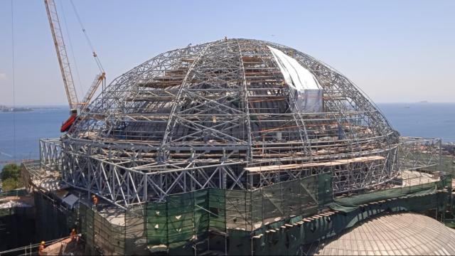 Ayasofya'nın Ana Kubbesinde Tarihi Restorasyon Başladı