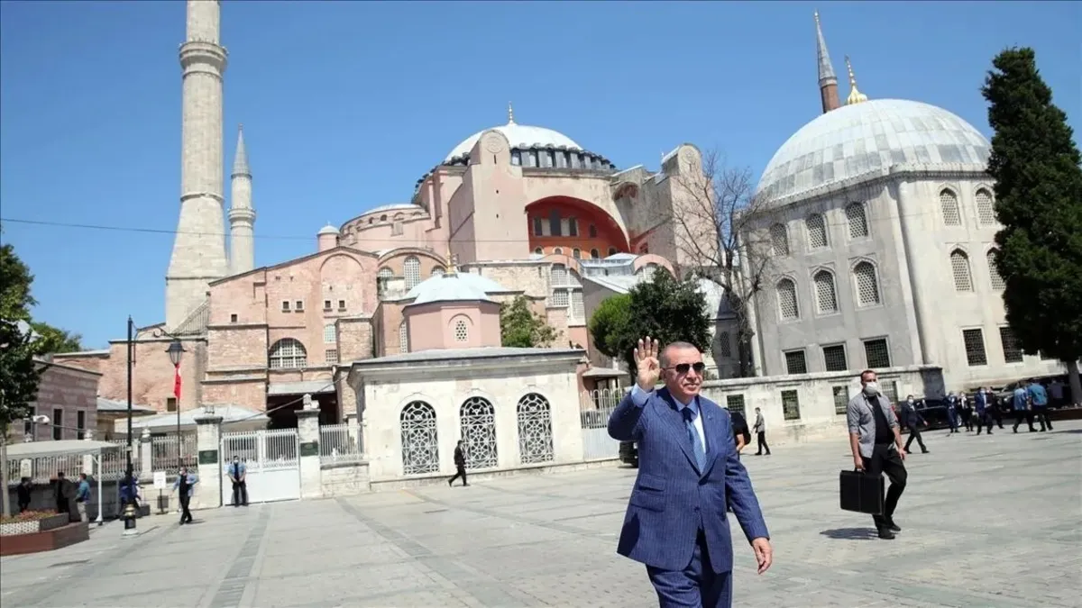 Ayasofya'nın İbadete Açılışının 6. Yılı: Erdoğan'dan Anlamlı Paylaşım