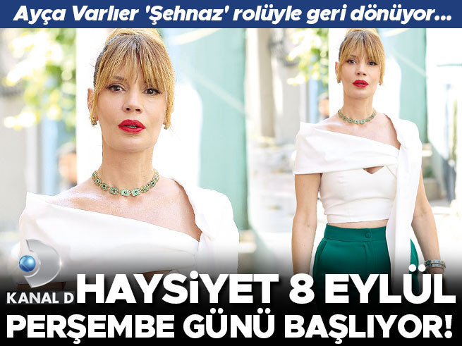 Ayça Varlıer, Haysiyet ile Ekranlara Dönüyor: Şehnaz Karakteriyle Yeni Bir Başlangıç