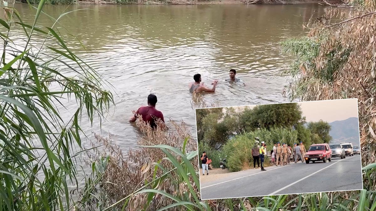 Aydın'da Büyük Menderes Nehri'ne Giren İki Çocuk Kayboldu