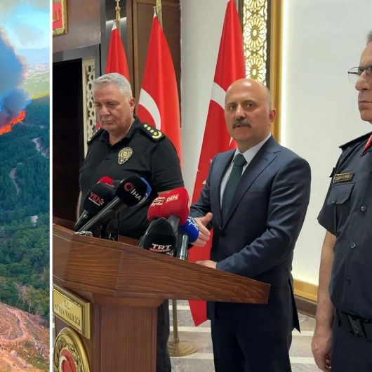 Aydın Çine Orman Yangınında İki Şüpheli Gözaltına Alındı