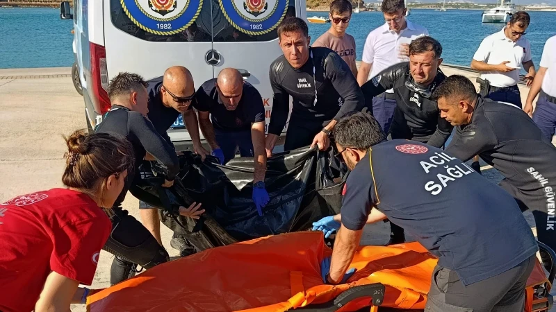 Aydın'da dalış sırasında kaybolan askerin cansız bedeni bulundu
