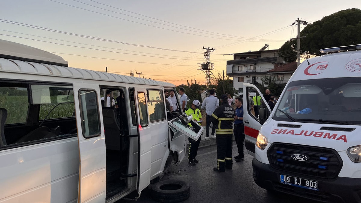 Aydın İncirliova'da Trafik Kazası: 1 Ölü, 8 Yaralı