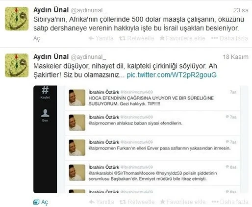 Aydın Ünal ve Varank’tan FETÖ itirafları: Postacıyı millet de bilsin