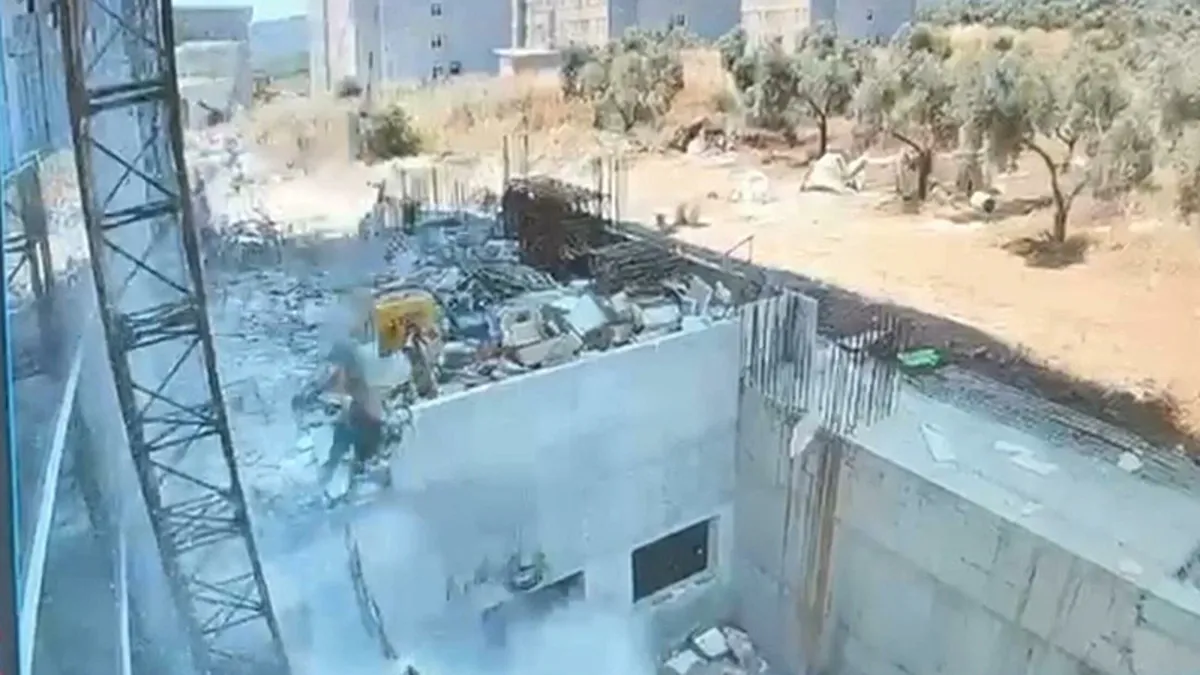 Aydın'da feci kaza: İskelede çalışan işçi 30 metre yüksekten düştü