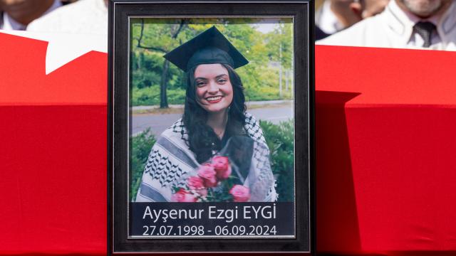 Ayşenur Ezgi Eygi vefatının 2. yılında Didim'de anıldı