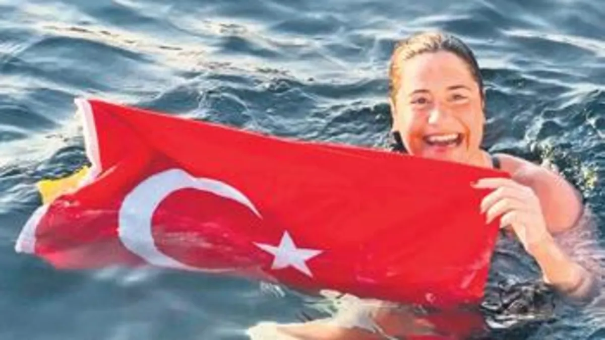 Aysu Türkoğlu'ndan Okyanus Yedilisi'nde Tarihi Başarı