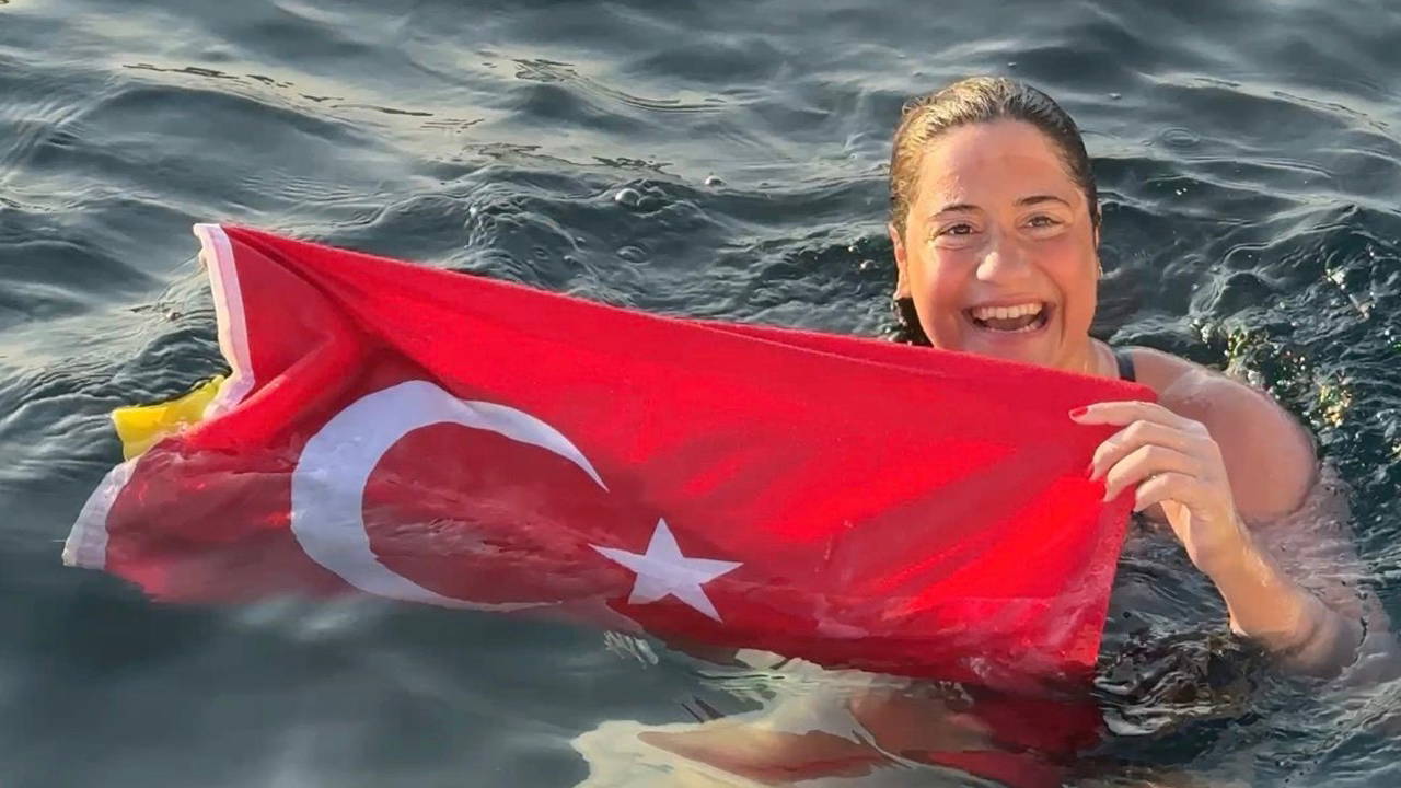 Aysu Türkoğlu Tsugaru Kanalı'nı geçen en genç Türk oldu