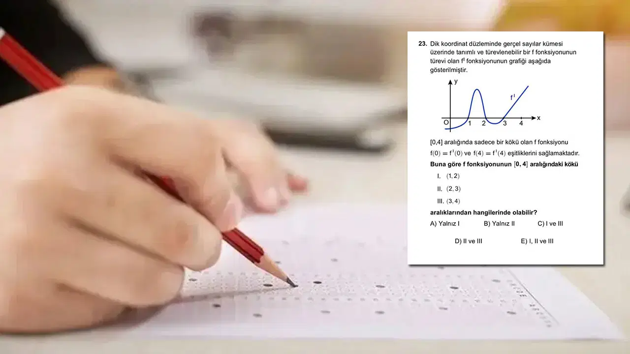 AYT Matematik 23. soru için yürütmeyi durdurma davası