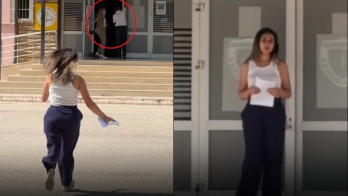 AYT'ye saniyelerle geç kalan öğrenciyi velilerin tezahüratı bile kurtaramadı