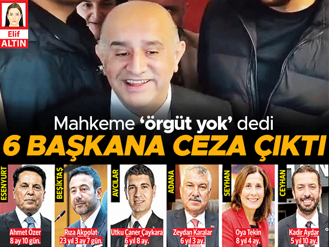 Aziz İhsan Aktaş davasında örgüt suçlaması düştü, rüşvet cezaları onandı