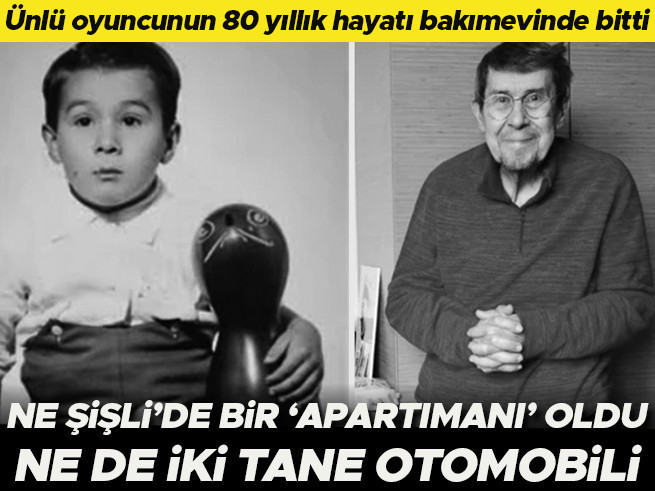Ne Şişli'de bir apartmanı ne iki otomobili: Babası futbolu yasaklayınca tiyatro aşkı doğdu