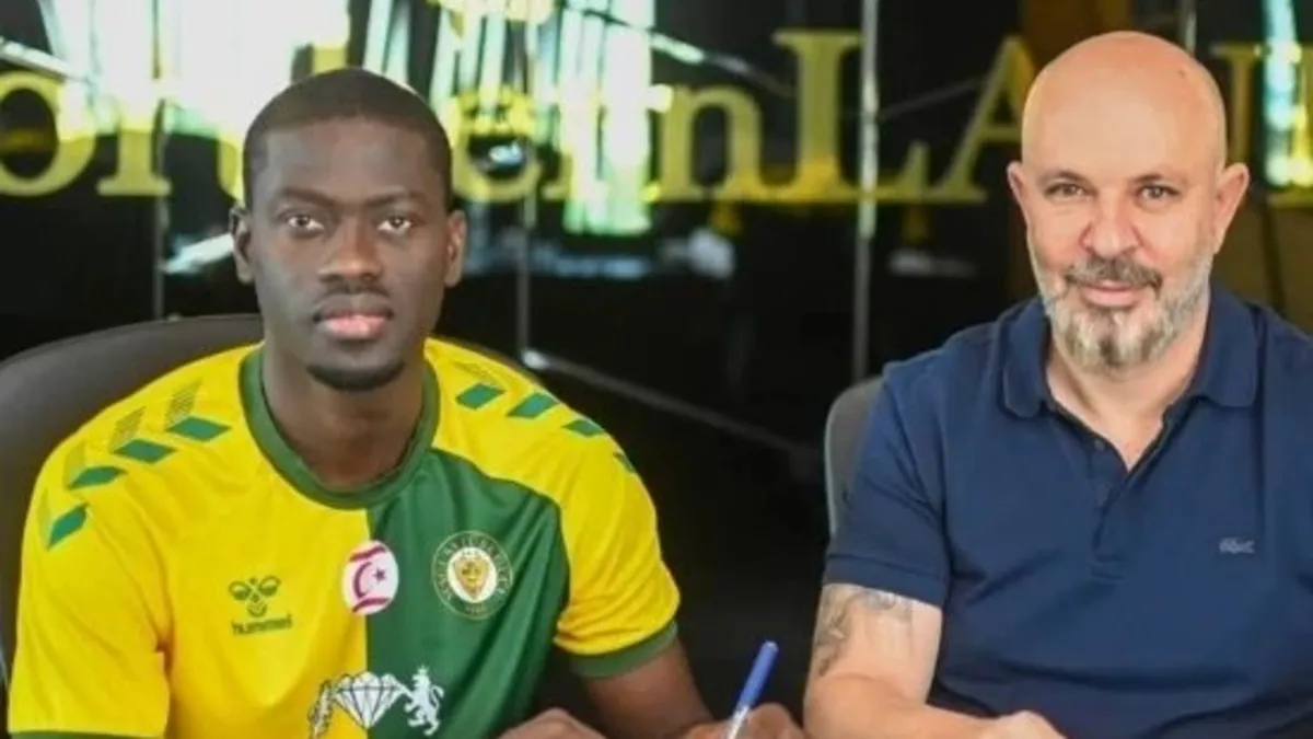 Badou Ndiaye KKTC'de! Mağusa Türk Gücü'ne Transfer Oldu