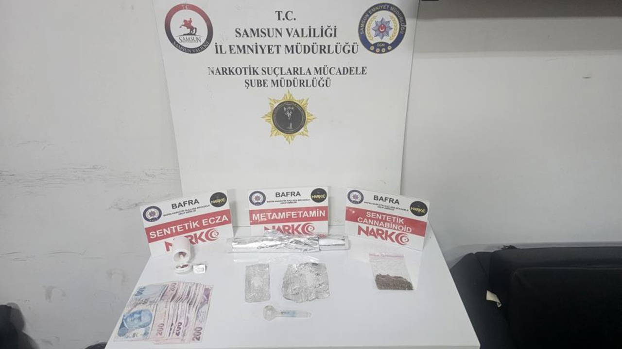 Bafra'da uyuşturucu operasyonu: 2 kişi gözaltına alındı