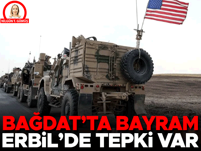 Bağdat'ta bayram Erbil'de tepki: ABD Irak'tan çekiliyor