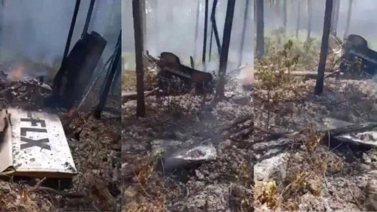 Bahamalar’da küçük uçak ormanlık alana düştü: 10 kişi hayatını kaybetti