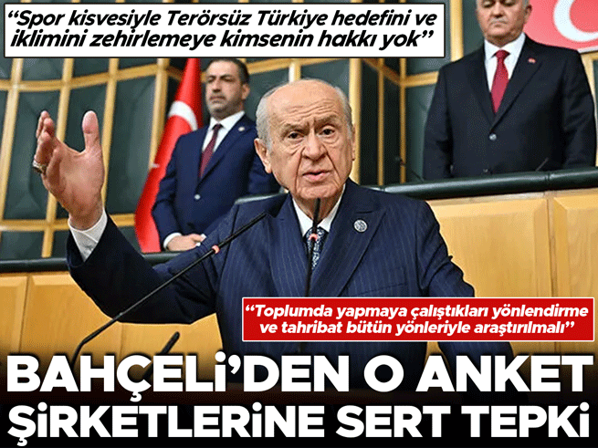 Bahçeli'den Amedspor Araştırmasına Sert Tepki