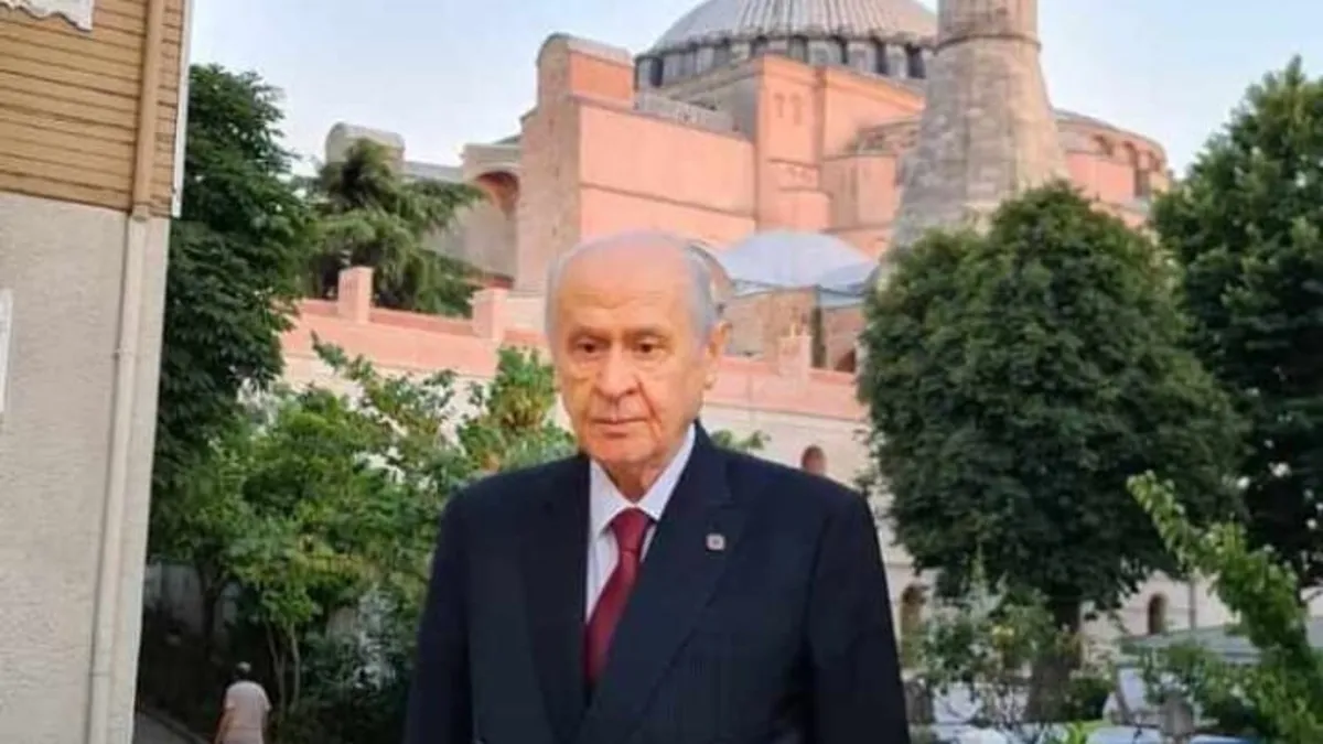 Bahçeli'den Ayasofya Mesajı: İç ve Dış Cephe Rahatsız Olmaya Devam Edecek