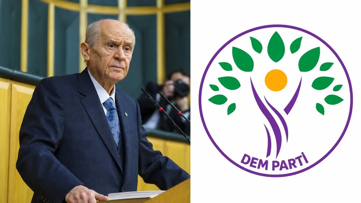 Bahçeli'den DEM Heyetine Kritik Görüşme: Terörsüz Türkiye Mesajı