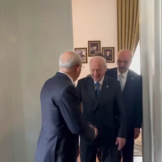 Bahçeli ile Meclis'te baş başa görüşen Kılıçdaroğlu'ndan ilk yorum