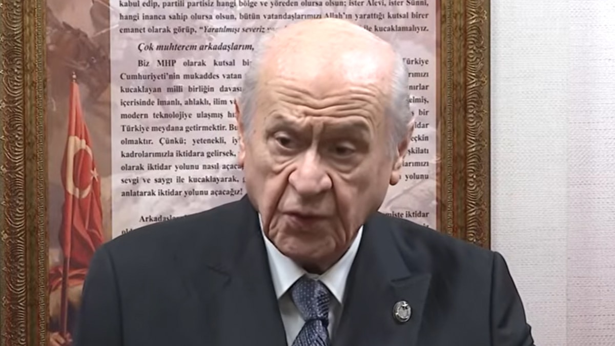 Bahçeli'den Öcalan'a Statü Çıkışı: 'Onun Hakkıdır