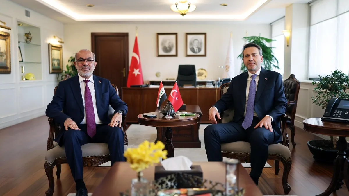 Bakan Bayraktar Irak Petrol Bakanı Hüdeyir ile görüştü: 1 milyon varillik enerji hamlesi