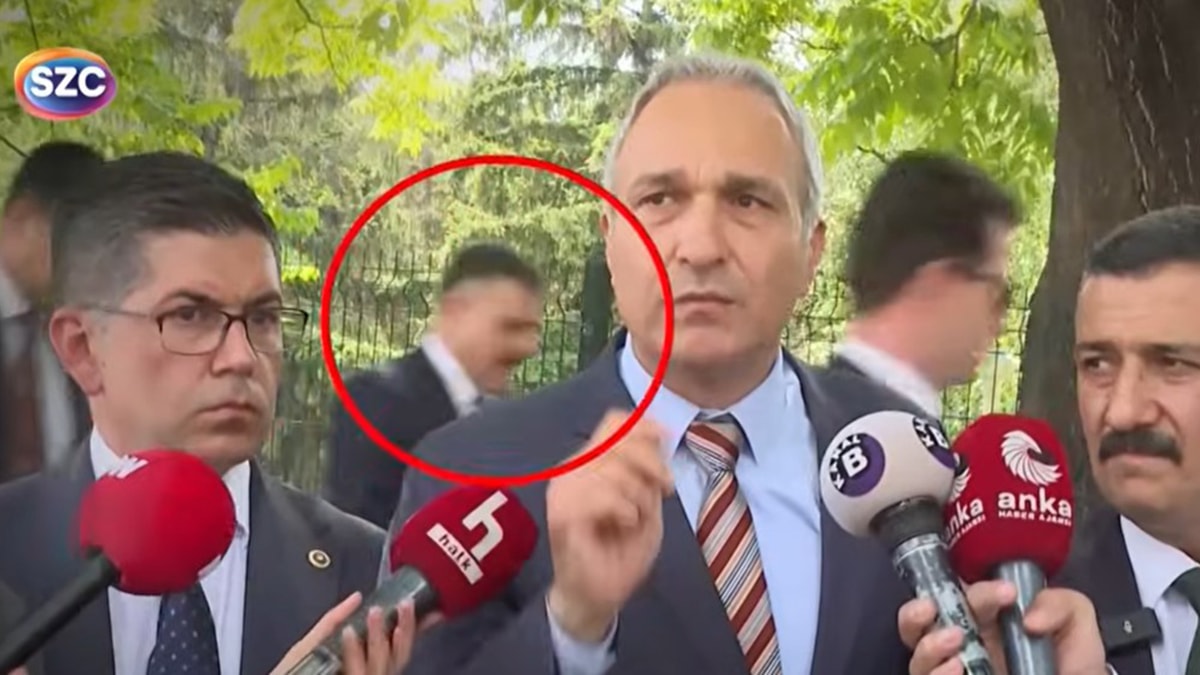 Bakan Çiftçi olay yerinden kaçarken kameralara yakalandı