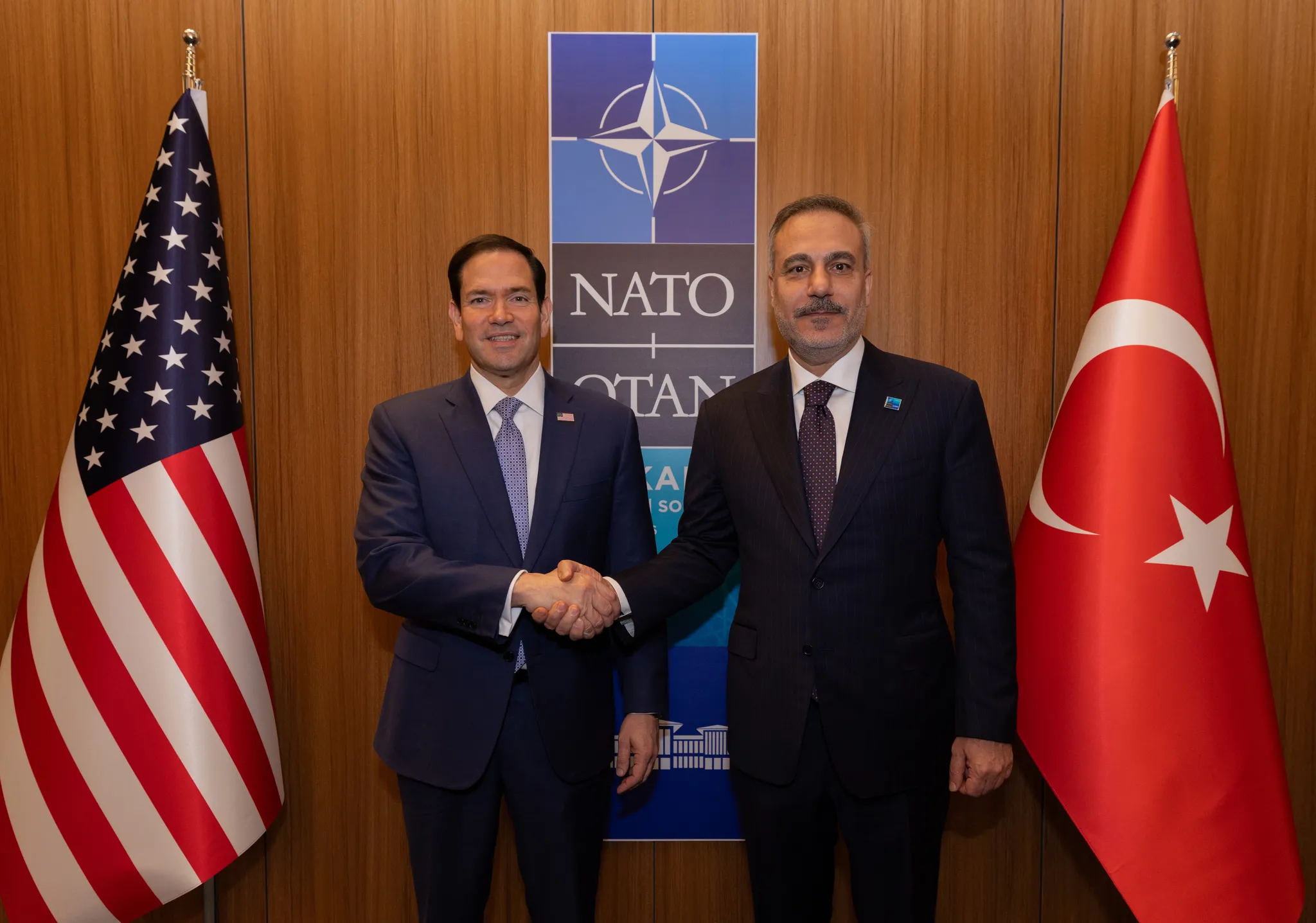 Bakan Fidan, ABD'li mevkidaşı Rubio ile NATO Zirvesi'nde bir araya geldi