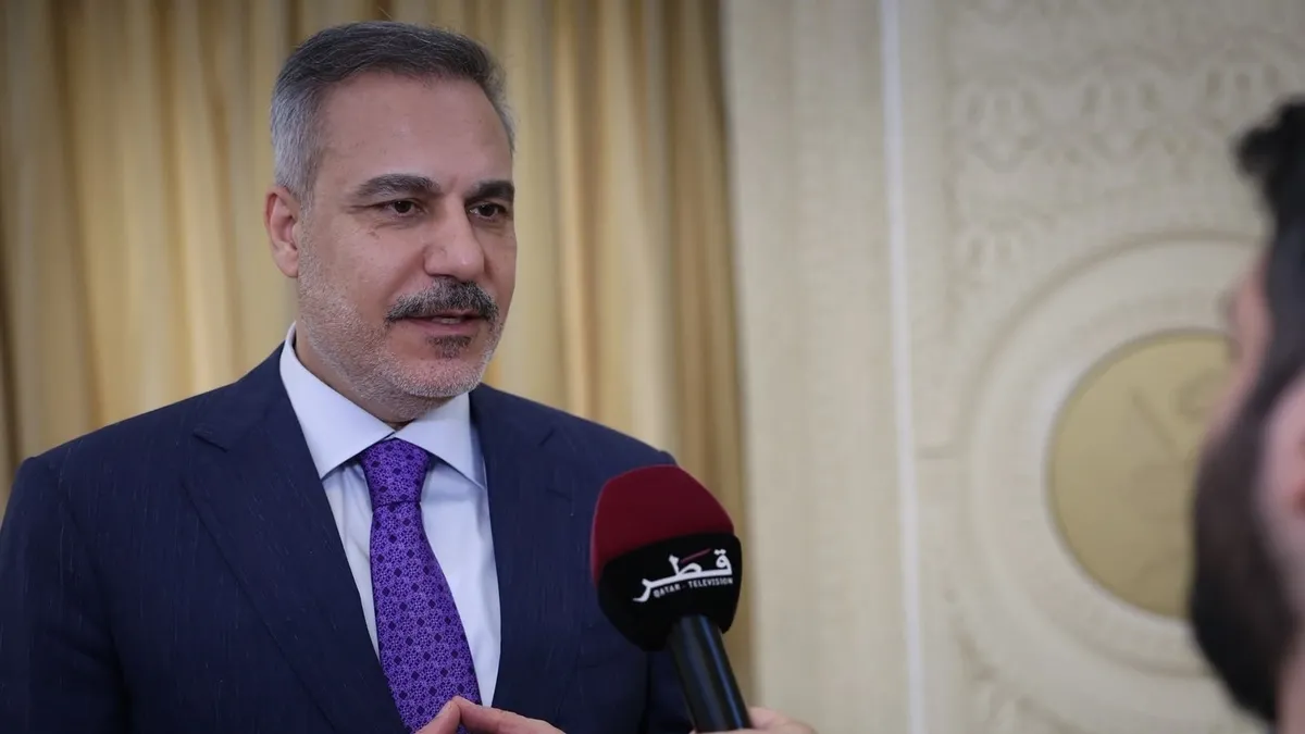 Bakan Fidan'dan ABD ve İran'a müzakere çağrısı