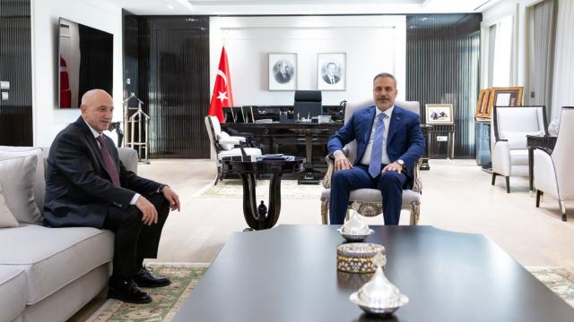 Bakan Fidan, Ankara Emniyet Müdürü Yüksek ile güvenlik değerlendirmesi yaptı