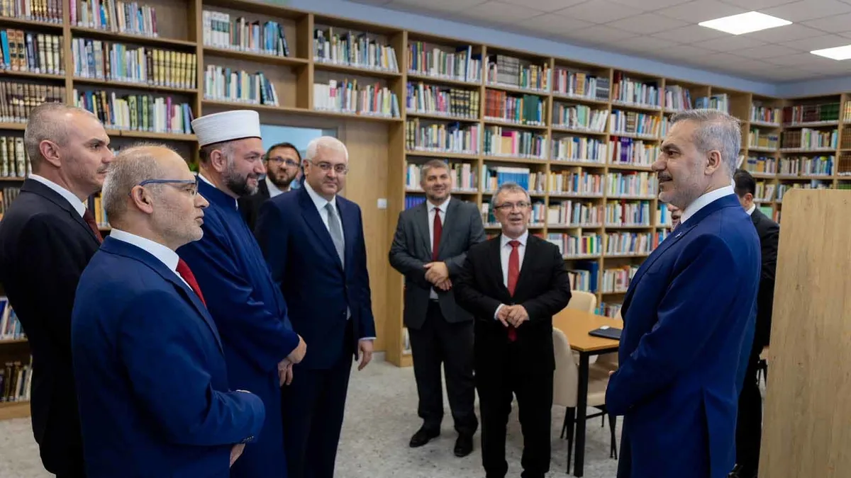 Bakan Fidan Bulgaristan'da Eğitim ve Dini Temaslarda Bulundu