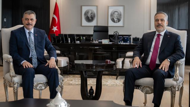 Bakan Fidan ile Çiftçi'den kritik görüşme