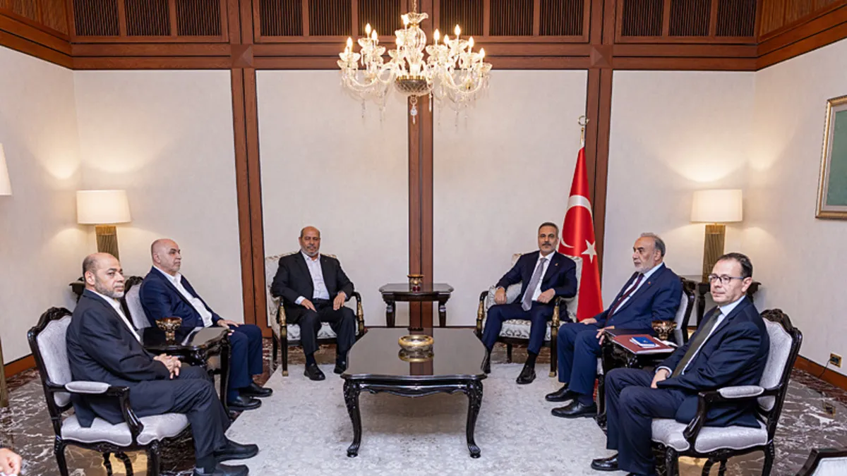Bakan Fidan'dan Hamas Heyetiyle Kritik Görüşme