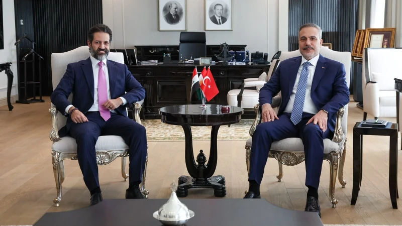 Bakan Fidan, IKBY Başbakan Yardımcısı Talabani ile Ankara'da kritik görüşme yaptı