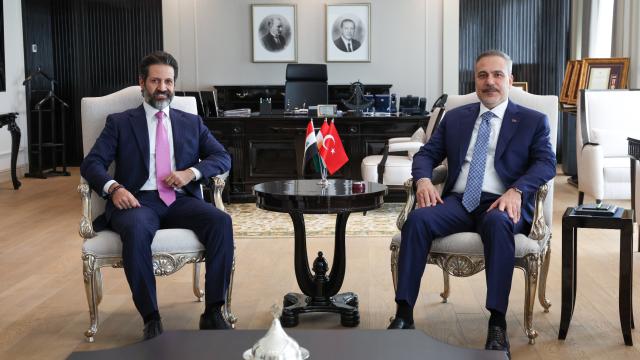 Bakan Fidan, IKBY Başbakan Yardımcısı Talabani ile Görüştü