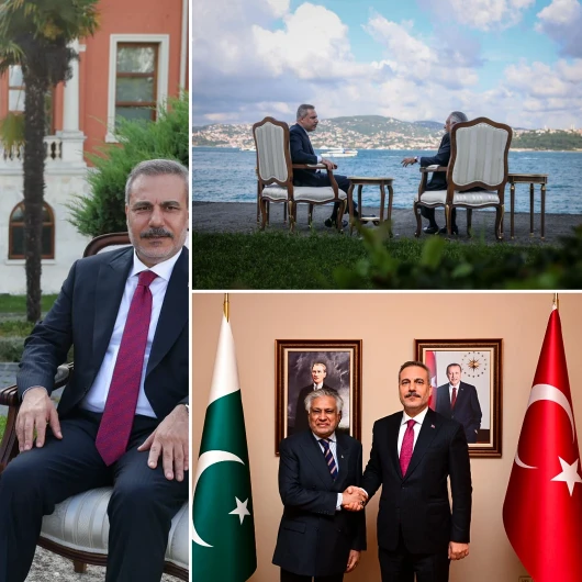Bakan Fidan'dan İstanbul Zirvesi Öncesi Pakistanlı Mevkidaşıyla Kritik Görüşme