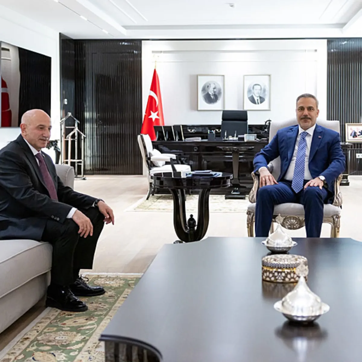Bakan Fidan'dan NATO Zirvesi öncesi Ankara Emniyet Müdürü ile kritik görüşme