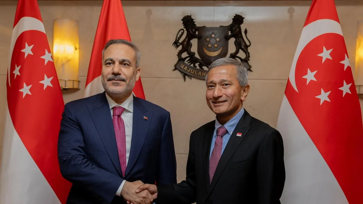Bakan Fidan, Singapur Başbakanı Wong ile Görüştü