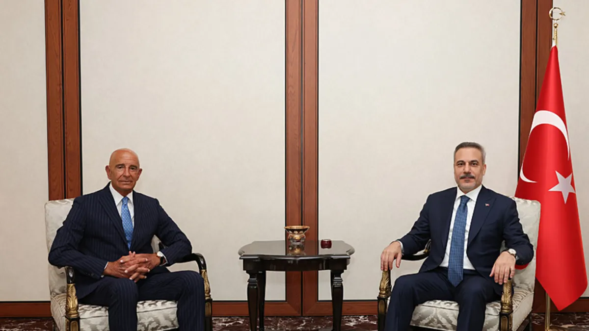 Bakan Fidan'dan ABD'li Temsilci Barrack ile kritik görüşme