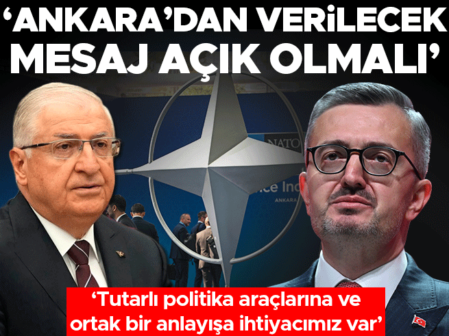 Bakan Güler: Avrupa'nın NATO'ya katkısı memnuniyet verici, ancak rekabet değil güçlendirme olmalı